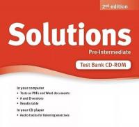 Solutions 2nd edition Pre-Intermediate Test Bank CD-ROM
